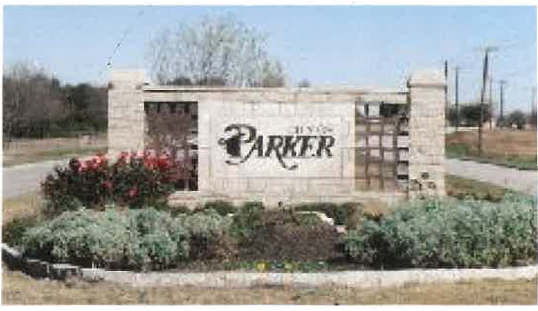 Parker Road Sign